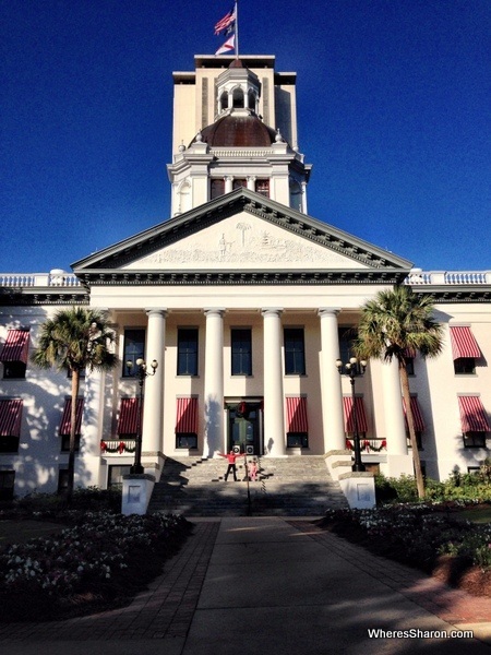 front view of Old State Capitol Building, Tallahassee