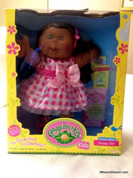 cabbage patch doll in box