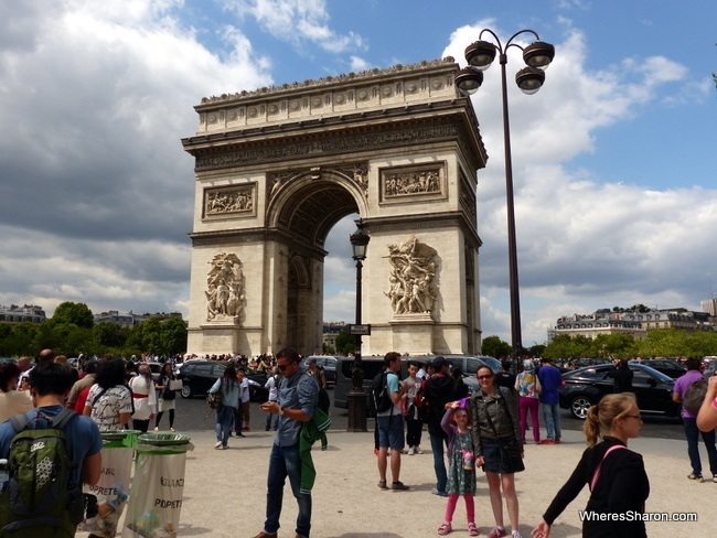 arc de triomphe things to do in paris with kids